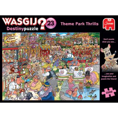Casse-tête Wasgij 1000 - Destiny #23 - Frissons au parc d'attractions | Casse-têtes