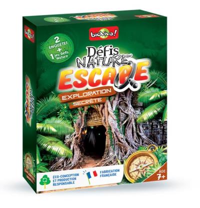 Defis nature - Escape exploration secrete | Jeux éducatifs