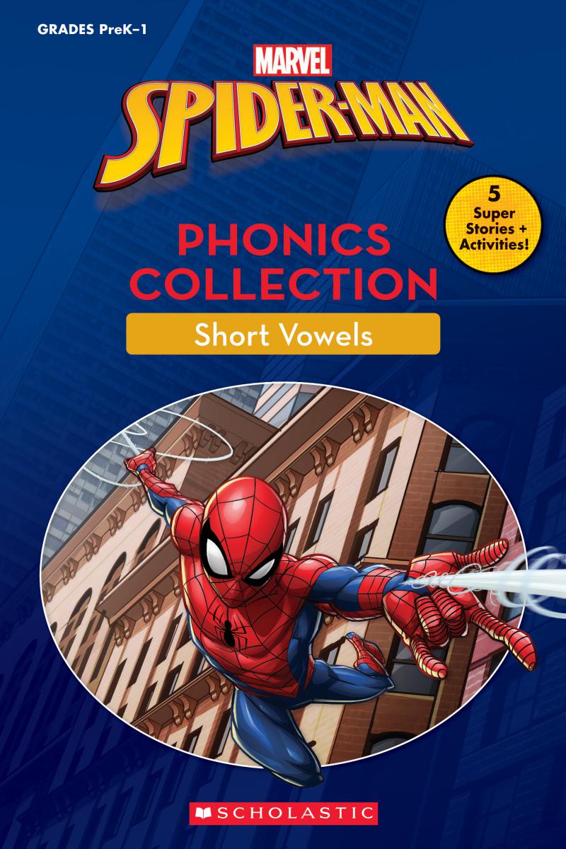 Spider-Man Amazing Phonics Collection: Short Vowels (Disney Learning Bind-up) | First reader