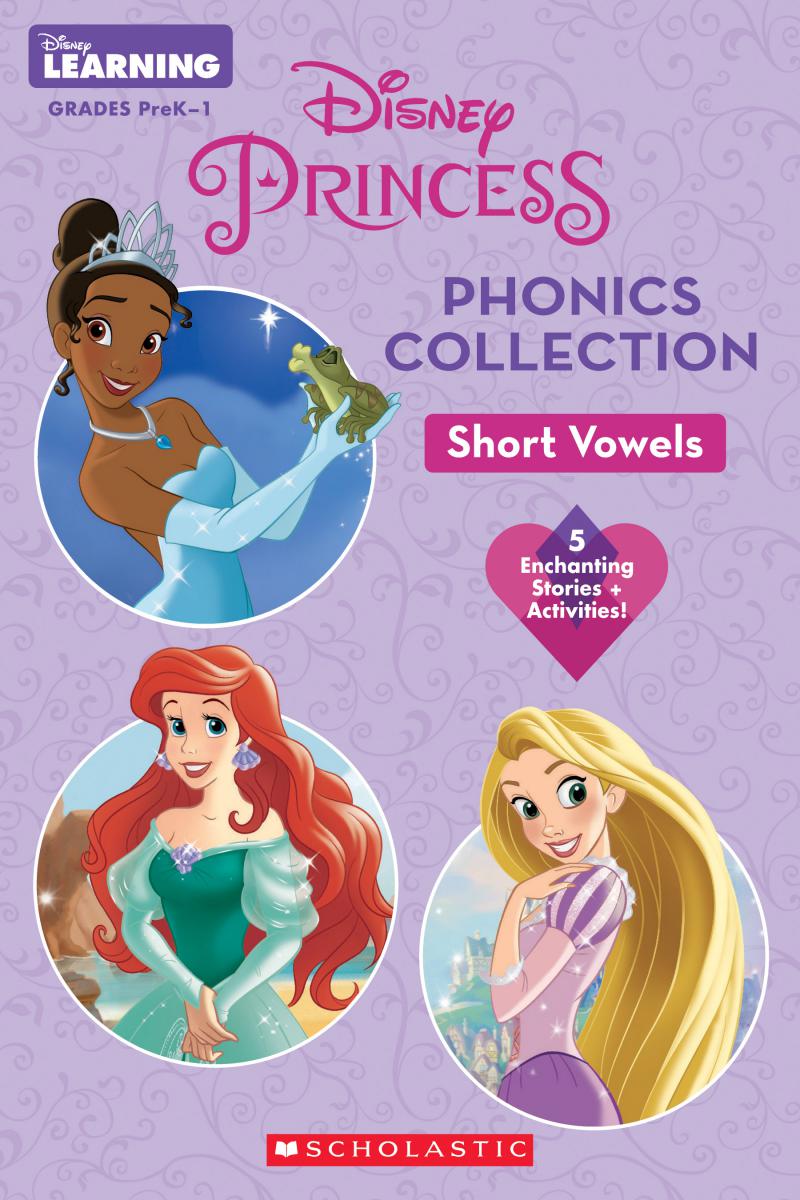 Disney Princess Phonics Collection: Short Vowels (Disney Learning: Bind-up) | First reader