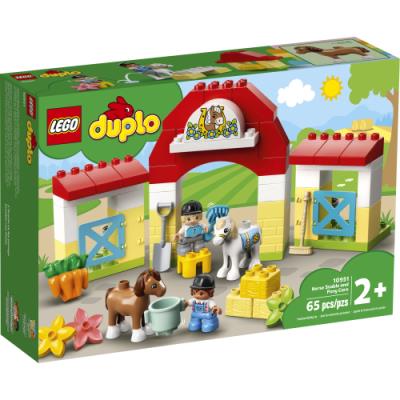 LEGO : Duplo - L’écurie et les poneys (Horse Stable and Pony Care) | LEGO®