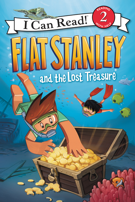 I Can Read ! - Flat Stanley and the Lost Treasure | First reader