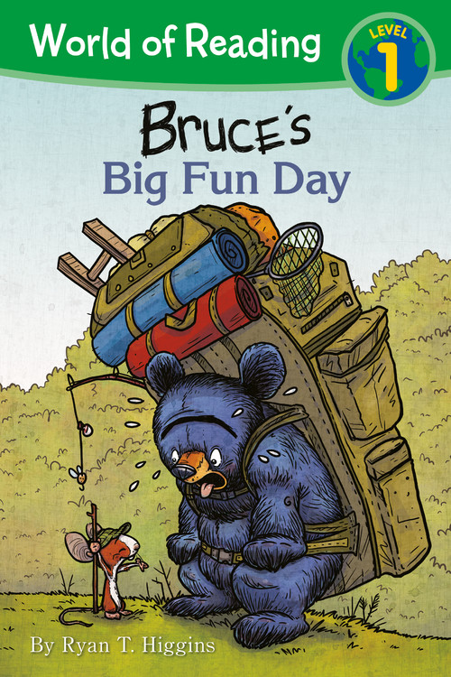 World of Reading - Mother Bruce Bruce's Big Fun Day : Level 1 | First reader