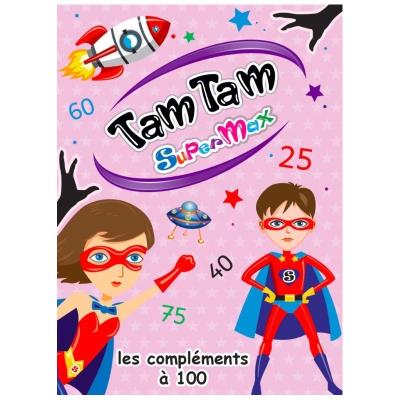 Tam tam supermax : les compléments à 100 : jeu mathématique CP-CE1 | Mathématique
