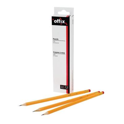 Crayon mine Offix HB 12 crayons | Crayons , mines, effaces