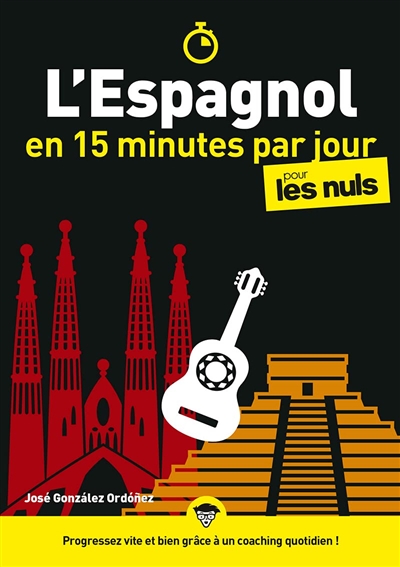 Espagnol en 15 minutes par jour pour les nuls (L') | 9782412063484 | Dictionnaires