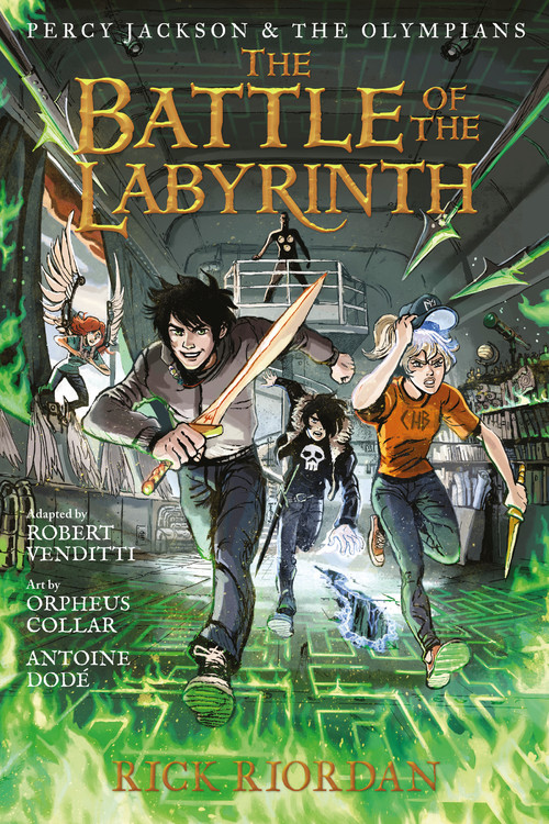 Percy Jackson and the Olympians The Battle of the Labyrinth: The Graphic Novel (Percy Jackson and the Olympians) | Riordan, Rick