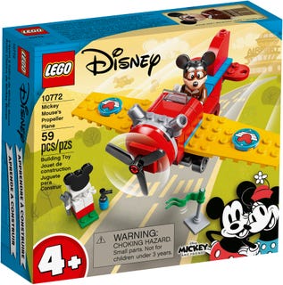LEGO : Disney - L’avion à hélice de Mickey Mouse | LEGO®