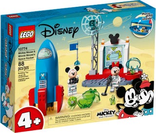 LEGO : Disney - La fusée spatiale de Mickey Mouse et Minnie Mouse | LEGO®