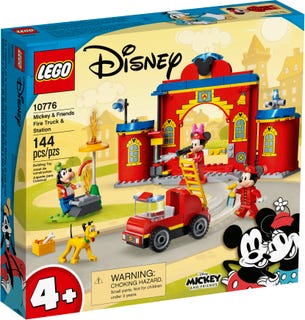 LEGO : Disney - La caserne et le camion de pompiers de Mickey et ses amis | LEGO®