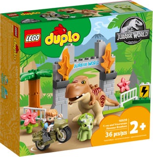 LEGO : Duplo - L'évasion du T. rex et du Triceratops | LEGO®