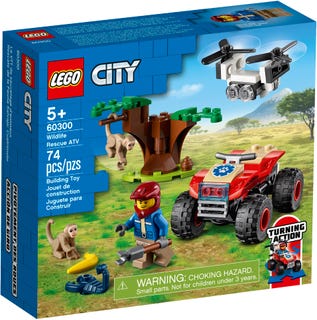 LEGO : City - Le quad de sauvetage des animaux sauvages | LEGO®