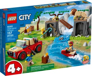 LEGO : City - Le tout-terrain de sauvetage des animaux sauvages | LEGO®