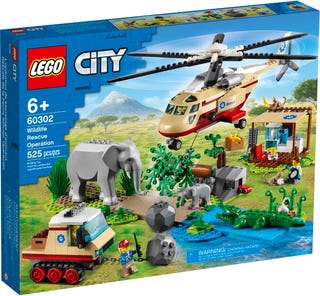 LEGO : City -L'opération de sauvetage des animaux sauvages | LEGO®