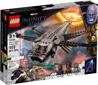 LEGO : Marvel - L’avion dragon de la Panthère noire | LEGO®