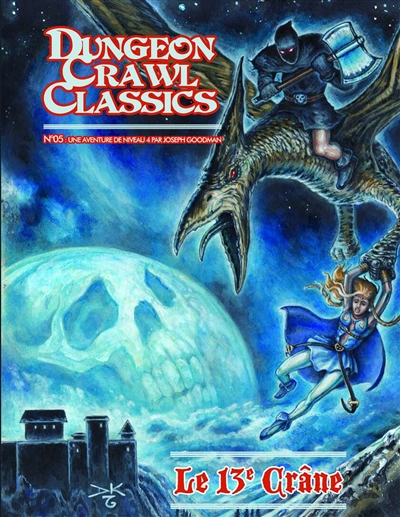 Dungeon crawl classics T.05 - Le 13e crâne | Jeux coopératifs