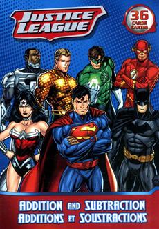 Justice league - Additions et soustractions : 36 cartes | Mathématique
