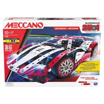 Meccano - Ensemble 25 modèles - Super voiture | Meccano
