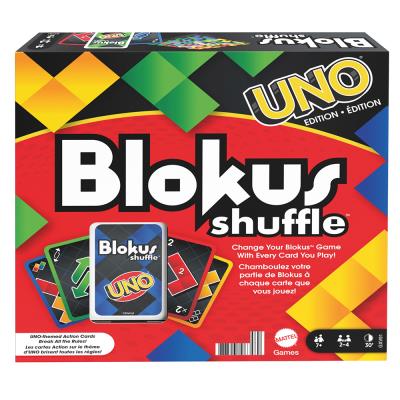 Uno Blokus shuffle | Jeux classiques