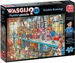 Casse-tête 1000 - Wasgij Mystery puzzle #21 - Trouble Brewing | Casse-têtes
