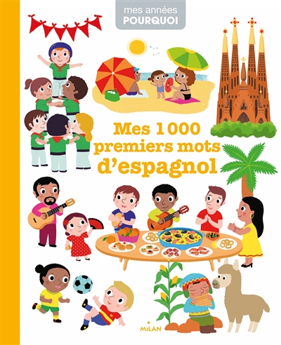 Mes 1.000 premiers mots d'espagnol | 9782408028626 | Documentaires