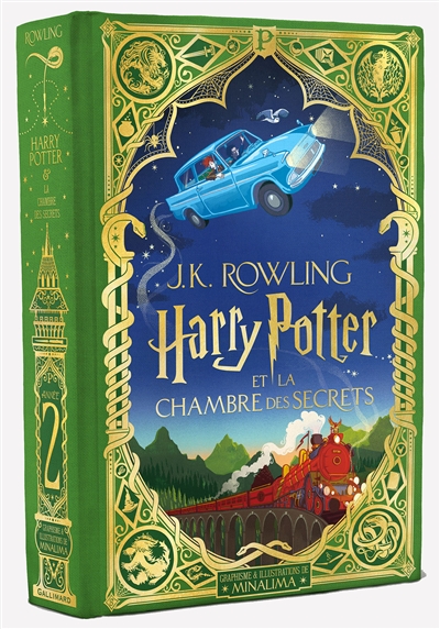 Harry Potter T.02 - Harry Potter et la chambre des secrets (Edition Collector) | 9782075158886 | Romans 9 à 11 ans