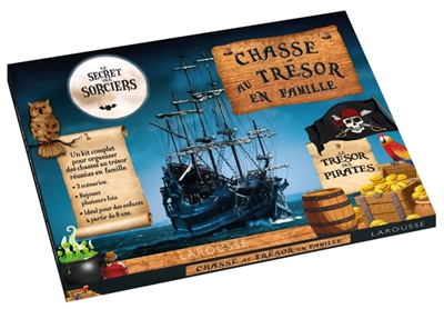 Chasse au trésor en famille : le trésors des pirates, le secret des sorciers | Jeux coopératifs
