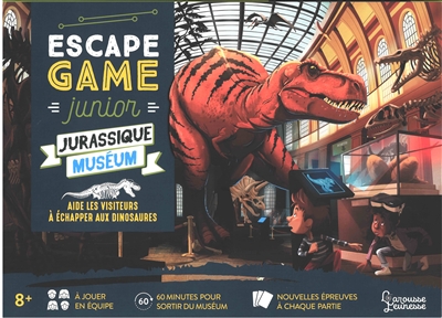 Jurassique muséum : aide les visiteurs à échapper aux dinosaures | Jeux coopératifs
