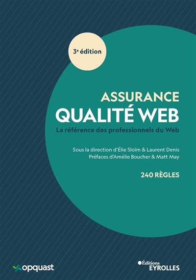 Assurance qualité web | 9782416000096 | Informatique