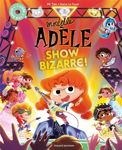 Mortelle Adèle- Show bizarre ! (avec CD audio) | 9791036335976 | BD