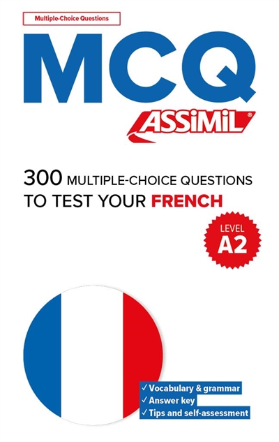 300 multiple-choice questions to test your French, level A2 | 9782700508994 | Dictionnaires