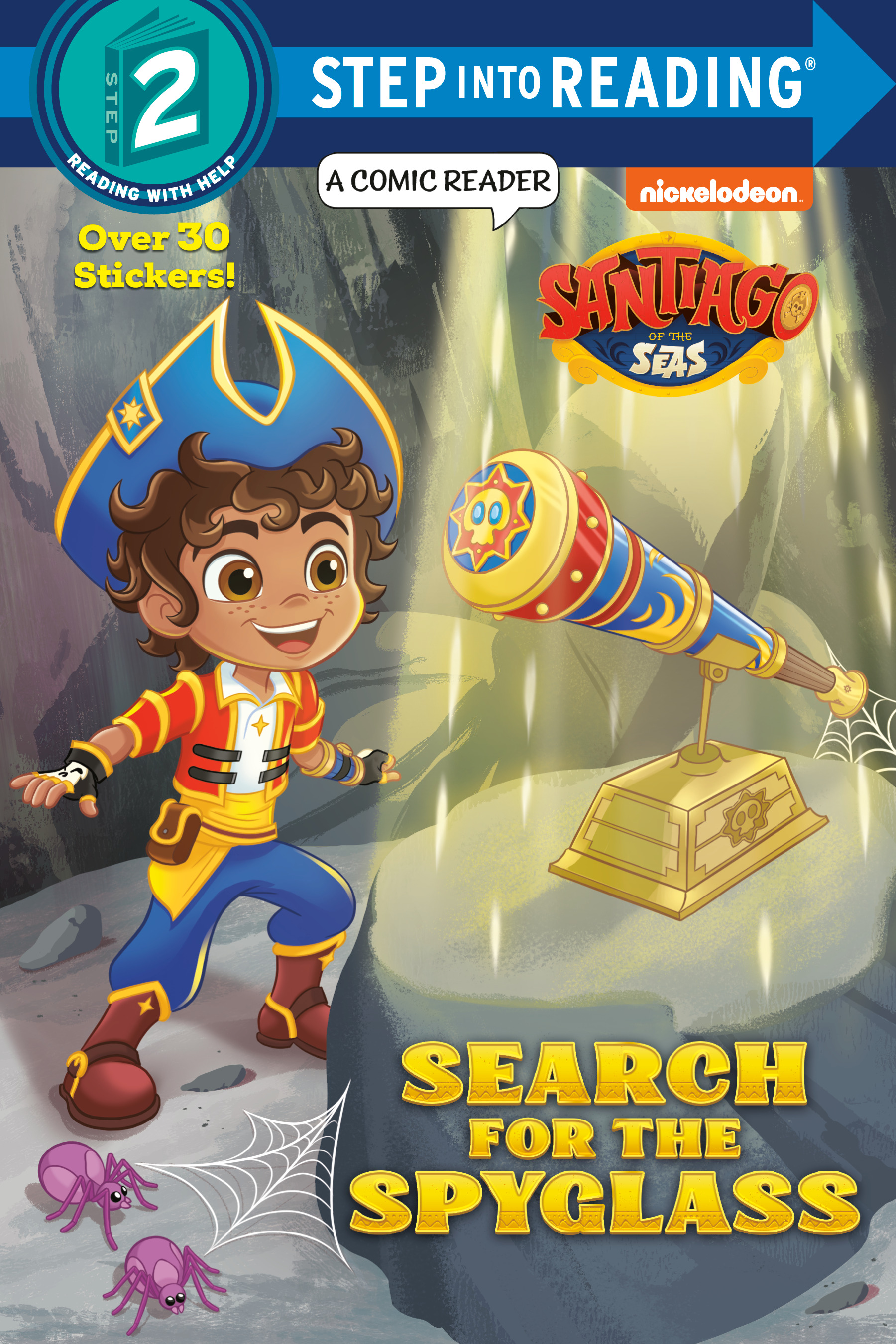 Step Into Reading - Search for the Spyglass! (Santiago of the Seas) | First reader
