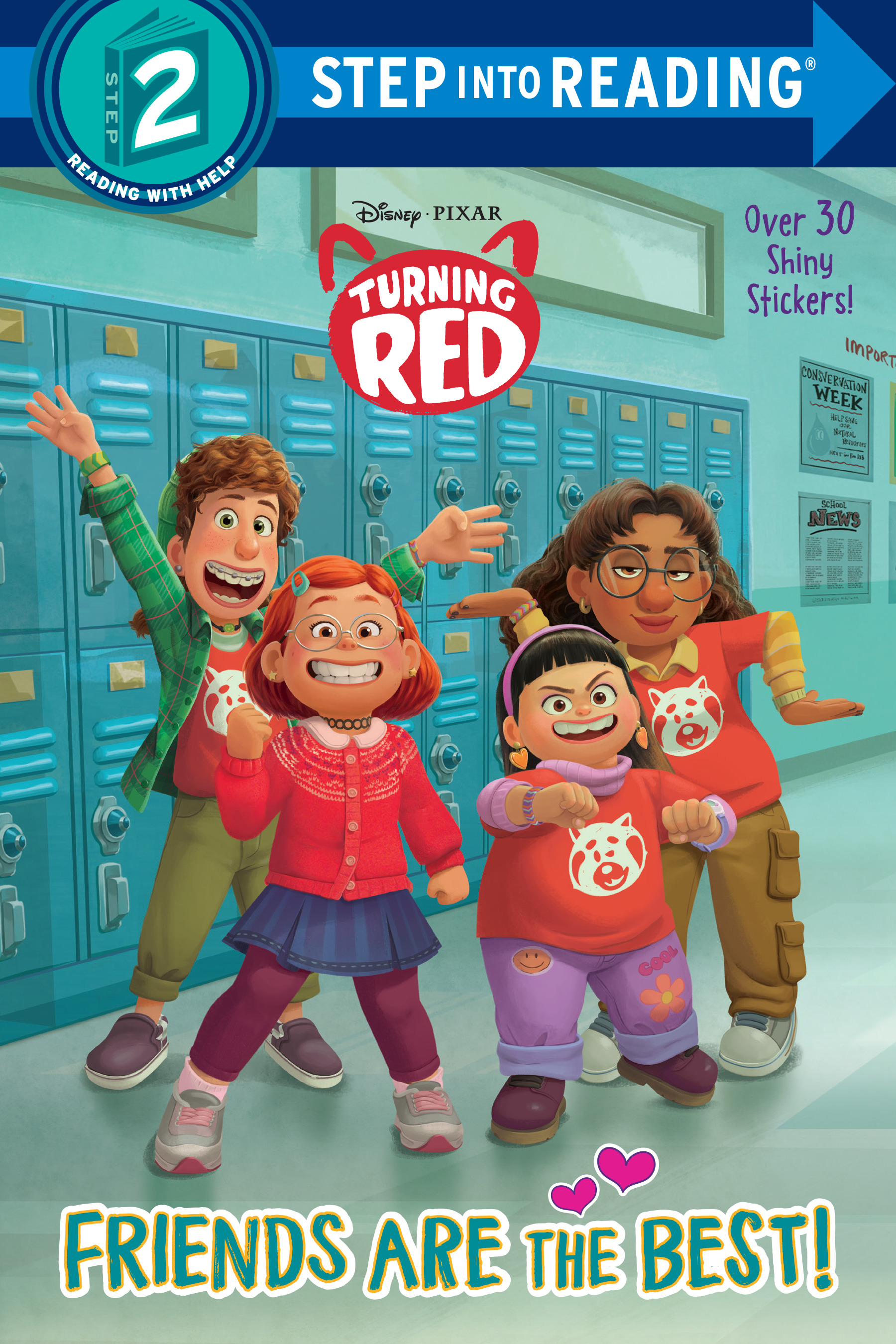 Step Into Reading - Friends Are the Best! (Disney/Pixar Turning Red) | First reader