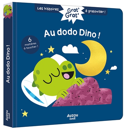 Au dodo Dino ! | 9791039503068 | Petits cartonnés et livres bain/tissus