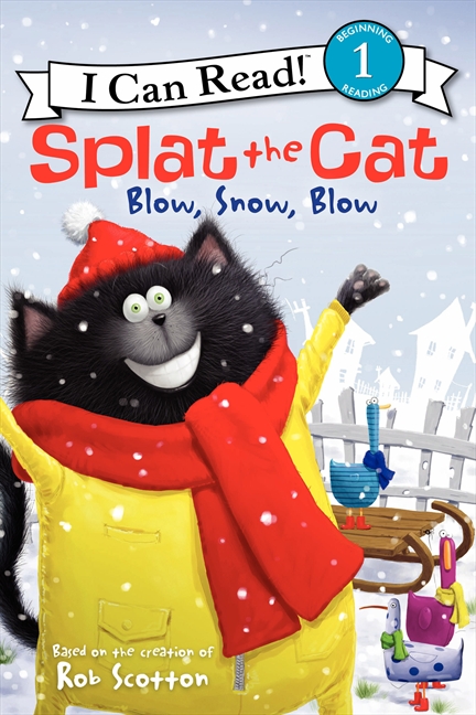 I Can Read Level 1 - Splat the Cat: Blow, Snow, Blow | First reader