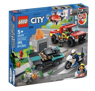 LEGO : CITY - L’incendie et la poursuite policière | LEGO®