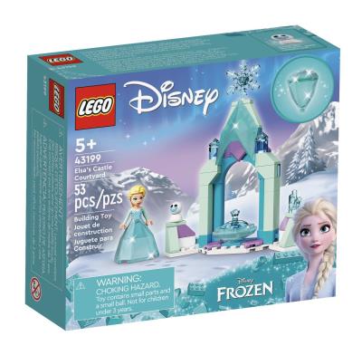 LEGO : DISNEY - La cour du château d’Elsa | LEGO®