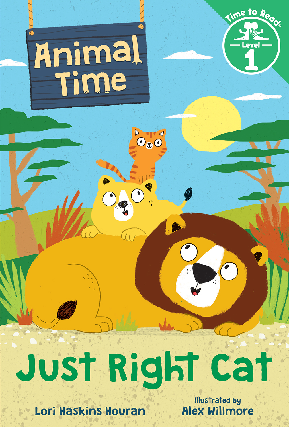 Just Right Cat (Animal Time: Time to Read, Level 1) | First reader