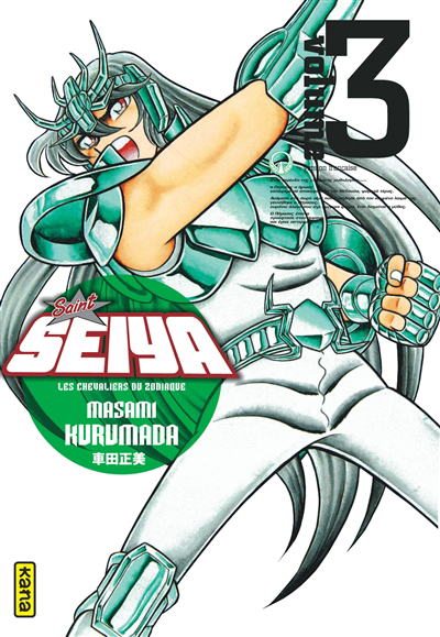 Saint Seiya : les chevaliers du zodiaque T.03 | 9782505074021 | Manga