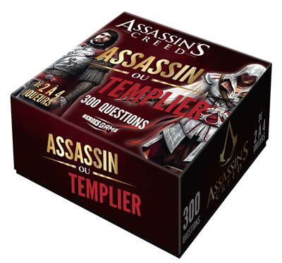 Assassin's creed : assassin ou templier : 300 questions | Jeux coopératifs