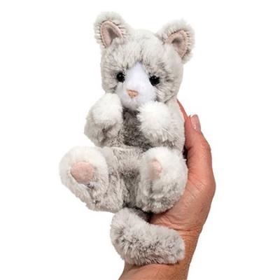 Peluche petit chat gris | Peluche et marionnette