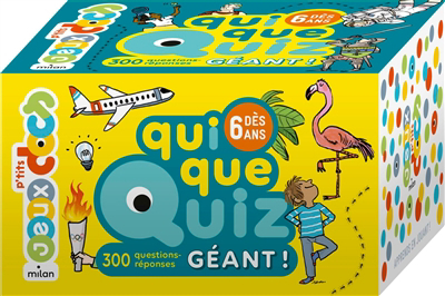 Quiquequiz géant ! : 300 questions-réponses | Jeux éducatifs