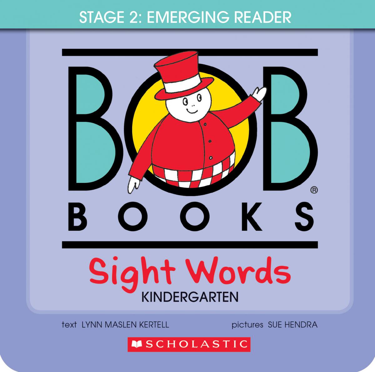 Bob Books - Sight Words Kindergarten Box Set ( Stage 2: Emerging Reader ) | First reader