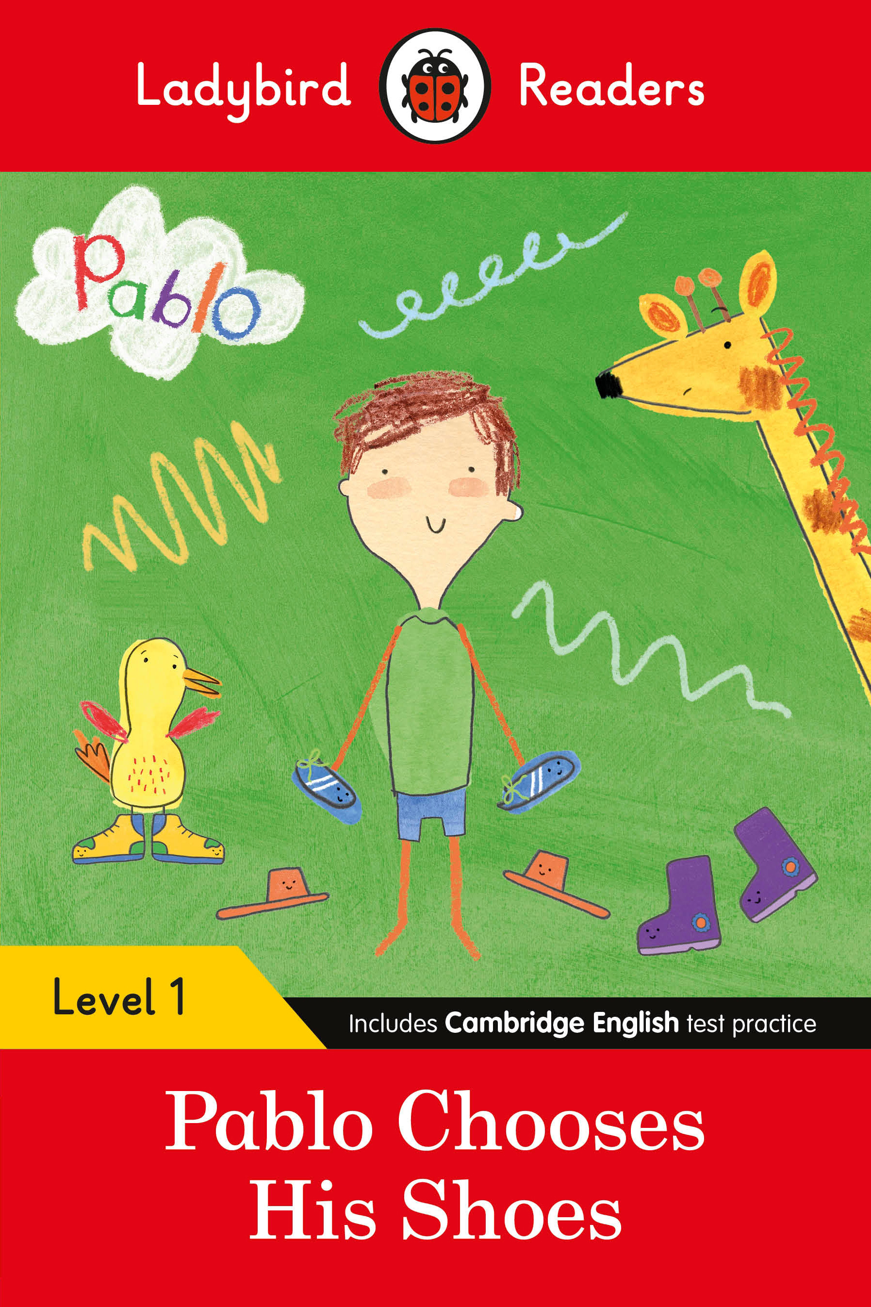 Ladybird Readers Level 1 - Pablo - Pablo Chooses his Shoes (ELT Graded Reader) | First reader