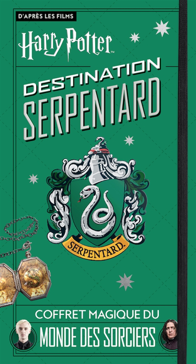Destination Serpentard, Harry Potter : coffret magique du monde des sorciers | 9782075161657 | Documentaires