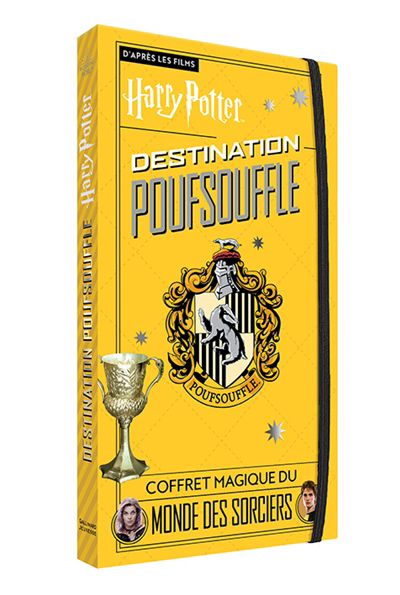 Destination Poufsouffle, Harry Potter : coffret magique du monde des sorciers | 9782075161671 | Documentaires
