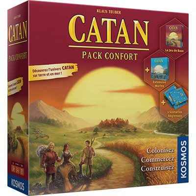 Catan - Pack confort | Jeux de stratégie