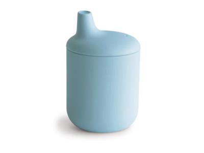 Tasse à bec en silicone - Bleu poudré | Bébé (18 mois & moins)