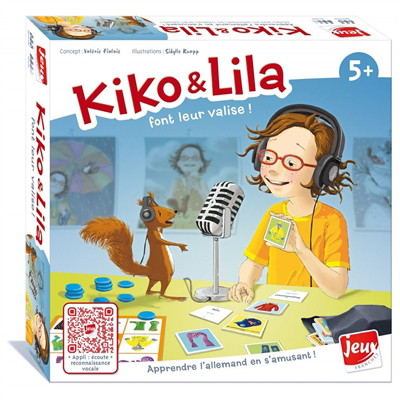 Kiko & Lila font leur valise ! : apprendre l'allemand en s'amusant ! | Langue