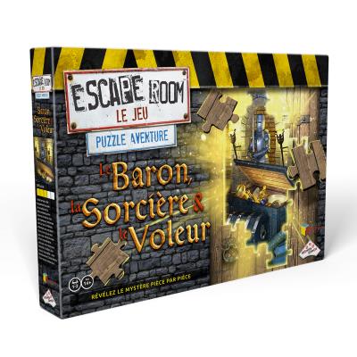 Escape Room Puzzle Aventure – Le Baron, la Sorcière & le Voleur | Jeux pour 2 